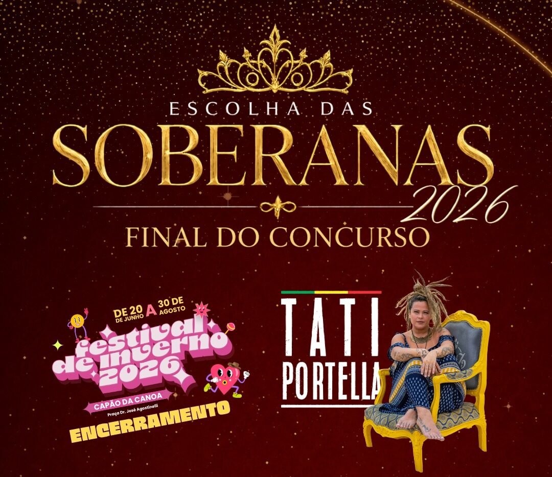 Grande final da Escolha das Soberanas 2026 acontece em 30 de agosto em Capão da Canoa